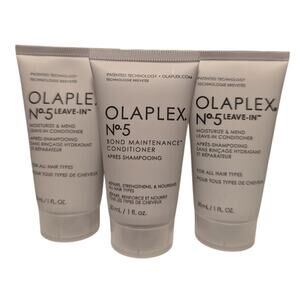 New Olaplex No 5 and No 5 Leave-In Mini Conditioner Bundle